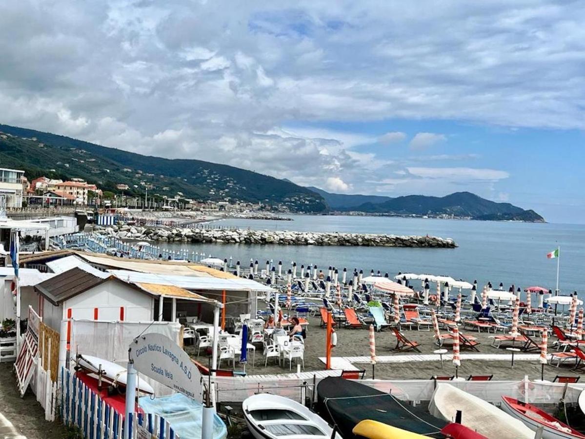 Ca' Dei Pescatori Dalle Spiagge Lavagna Bagian luar foto
